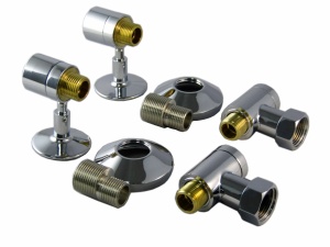 SMT750/2SCH040504CN Комплект для п/с  3/4"ВРх1/2"НР с эксцентр.,отражат. хром 10комп/кор фото в интернет-магазине SMARTGRP