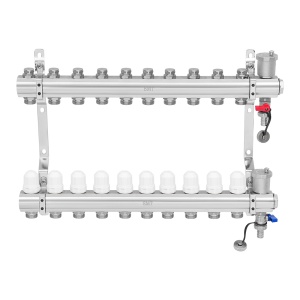 GIDRO FORCE GFA205N0010 / 10 Коллекторная группа в сборе 1" х 10 выходов