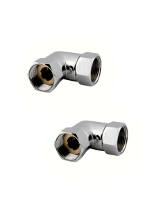 SANITAN 1740SCS0505 Уголок гайка - гайка 3/4" х 3/4" для полотенцесушителей 20пар/кор фото в интернет-магазине SMARTGRP