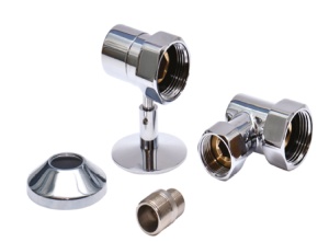 SMT797/2SCH100510CN Комплект 1"х3/4" г/г с отражат. и эксцентриком хром 10пар/кор фото в интернет-магазине SMARTGRP