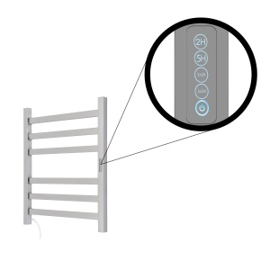 TERMLUX TLHQ06-6LE30(15х30) Полотенцесушитель лесенка 600 х 500 х 110 фото в интернет-магазине SMARTGRP