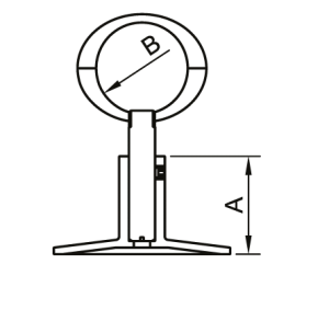 SMT124SCH6605 Держатель разъемный 3/4" (латунь-сплав) хромированный 100 шт/кор фото в интернет-магазине SMARTGRP