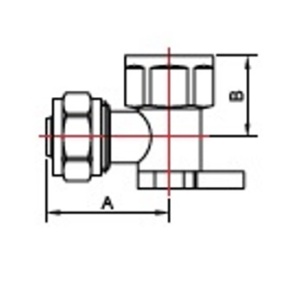 SMART SMT1606NY002005 W 20 x 3/4" Соединение угловое установочное, цанга - внутренняя резьба, 60 штук в упаковке фото в интернет-магазине SMARTGRP