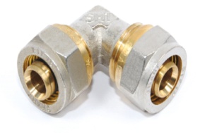 SMART SMT1603NY161600 L 16 x 16 Соединение угловое, цанга - цанга, 100 штук в упаковке