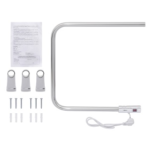 TERMO LUX U50/50ЕS Полотенцесушитель П - образный 500 х 500 х 85 с включателем фото в интернет-магазине SMARTGRP