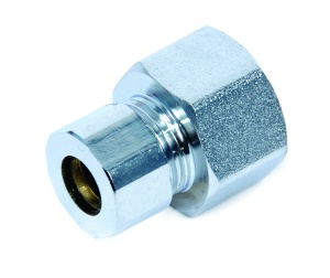 SMT664С0403 Соед.прямое обжим ВР 1/2"х3/8"х10 (хром)220шт/кор