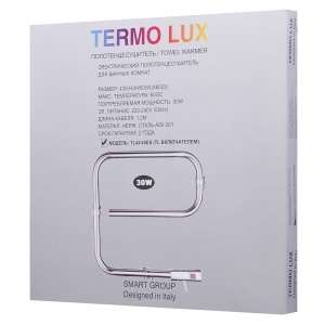 TERMO LUX TL43/45ES Полотенцесушитель ЗИГЗАГ П3 430 х 450 х 85 с включателем фото в интернет-магазине SMARTGRP