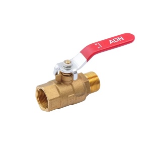 ADN 561H6605R 3/4" наружняя - внутренняя резьба, кран шаровый, красная ручка, 48 штук в упаковке