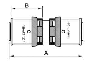 SMART SMT1651NY202000 S 20 x 20 Прямой пресс - пресс 150 штук в упаковке фото в интернет-магазине SMARTGRP