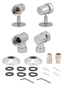 SMT797SCH100510 Комплект 1" х 3/4" г/ г, хромированный 10пар/кор