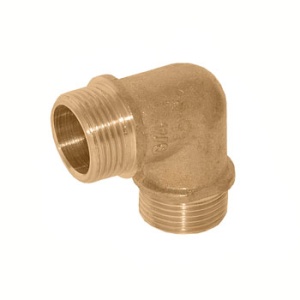 ST703H6605 Уголок 3/4" наружняя резьба, латунь, 40 штук в упаковке