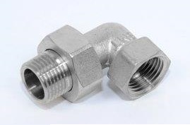 SMART SMT726ORN6605 Американка угловая 3/4" внутренняя резьба х 3/4" наружняя резьба, никель, 70 штук в упаковке