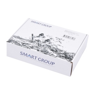 SMT8500SCH0405/2C Кран-Вентиль угловой, ручка крест, хром, 3/4"х1/2" г/ш, с отражателем, 10пар/кор фото в интернет-магазине SMARTGRP