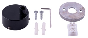 SGTR1BLACK COVER Короб для скрытого подключения тэна (ЧЕРНЫЙ) 30 шт/уп фото в интернет-магазине SMARTGRP