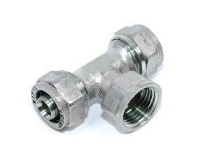 SMART 530012N041620А Тройник редукционный, цанга 16 2,0 х 1/2" внутренняя резьба х 16 2.0 цанга, 50 штук в упаковке