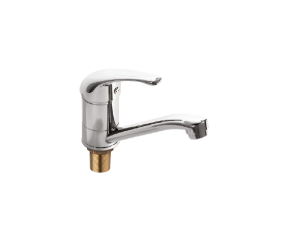 Смеситель для кухни короткий с креплением на гайке SM83-04CS SMART 10 штук в упаковке