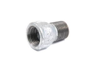 SDH 529a Муфта 1/2" внутренняя рещьба х 1/2" наружняя резьба, оцинкованная, 190 штук в упаковке