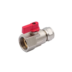 SMART SMT2020N0516 3/4" F x 16 кран шаровый  для металлопластиковой трубы, бабочка 50 штук в упаковке фото в интернет-магазине SMARTGRP