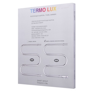 TERMO LUX M60/50ES Полотенцесушитель М - образный 600 х 500 х 85 c включателем фото в интернет-магазине SMARTGRP