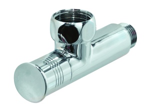 SMT8841SCH0405 Кран-Вентиль угловой, ручка колп., хром, 3/4"х1/2" г/ш, 20шт/кор