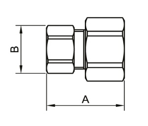 SMT60063С0403 Цанга 1/2"х3/8"х10(хром) 200шт/кор фото в интернет-магазине SMARTGRP