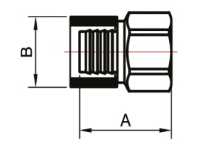 SMART SMT1752H001604 S 16 x 1/2 F Прямой пресс - внутренняя резьба 120 штук в упаковке фото в интернет-магазине SMARTGRP