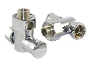 SMT8480SCH0405/2 Кран-Вентиль угловой, ручка колп., хром, 3/4"х1/2" г/ш, 10пар/кор