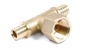 SMART SMT1759H250525 Т 25 х 3/4 F х 25 Тройник пресс - внутренняя резьба - пресс 30 штук в упаковке