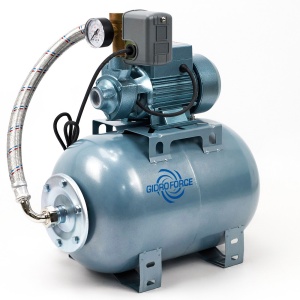 ATQB60 (38л/мин на 38м) Насосная станция c расширительным баком, комплект сальник и воронка