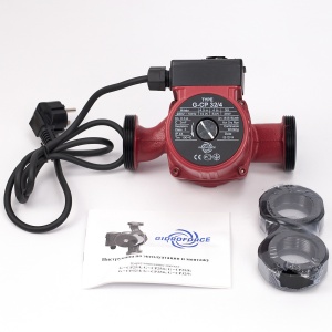 GF CP32/4(180mm) Насос циркуляционный с гайками и кабелем (4 шт/кор) фото в интернет-магазине SMARTGRP