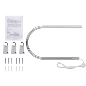 TERMO LUX С32/50Е Полотенцесушитель П - образный 320 х 500 х 85 фото в интернет-магазине SMARTGRP