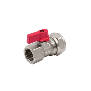 SMART SMT2020N0420 1/2" F x 20 кран шаровый  для металлопластиковой трубы, бабочка 50 штук в упаковке фото в интернет-магазине SMARTGRP