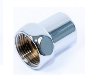 SG723SCH1005 Колпачок с 1" Гайкой и воздухоотводчиком. хромированный 40пар/кор
