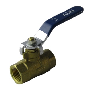 ADN 560H6614B 1-1/2" внутренняя резьба, кран шаровый, синяя ручка, 20 штук в упаковке