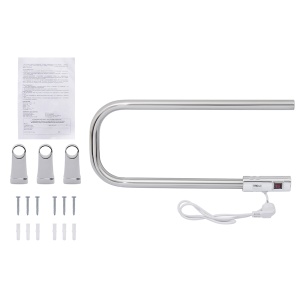 TERMO LUX U22/50ЕS Полотенцесушитель П - образный 220 х 500 х 85 с включателем фото в интернет-магазине SMARTGRP