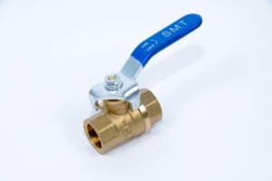 SMART 520H6604B-150 Кран шаровый 3/4" внутренняя резьба, синяя ручка, латунь 150 штук в упаковке