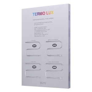TERMO LUX S42/60ES Полотенцесушитель S - образный 420 х 600 х 85 с включателем фото в интернет-магазине SMARTGRP
