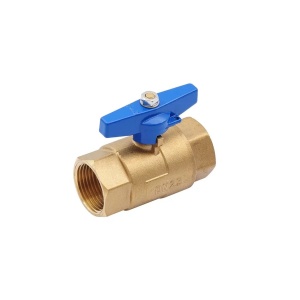 ADN 562H6610BB 1" внутренняя резьба, кран шаровый, синяя бабочка, 32 штуки в упаковке