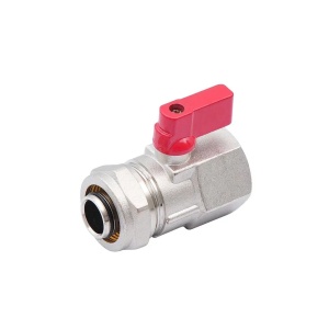 SMART SMT2020N1026 1" F x 26 кран шаровый  для металлопластиковой трубы, бабочка 50 штук в упаковке