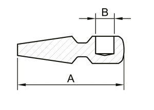 SMT302ST1250-8,1 Конус 8,1 х 12 х 50 мм для полотенцесушителей, нержавейка марки AISI 304 500 шт/кор фото в интернет-магазине SMARTGRP
