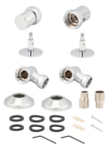 SMART 791SCH100510 Комплект 1" х 3/4" г/г хромированный 10пар/кор фото в интернет-магазине SMARTGRP