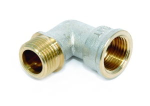 SMART SMT702NY6610 Угольник 1" внутренняя резьба х  1" наружняя резьба, с буртиком, 40 штук в упаковке