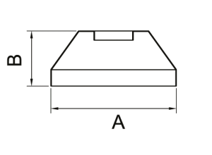 SMT904ST05 Декоративная чашка, отражатель 3/4" h=30 мм высокий хромированный 200шт/кор фото в интернет-магазине SMARTGRP