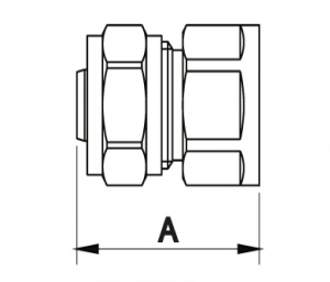 SMART SMT1602NY001605 S 16 x 3/4 Переходник прямой, цанга - внутренняя резьба, 110 штук в упаковке фото в интернет-магазине SMARTGRP