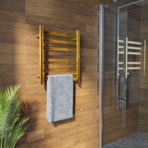 TERMLUX TLHQ06G-6LE30(15х30) Полотенцесушитель лесенка 600 х 500 х 110 фото в интернет-магазине SMARTGRP