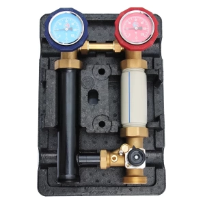 GIDRO FORCE GFGP731.1014R Насосная группа c 3 - х ходовым смесителем, подача справа, без насоса фото в интернет-магазине SMARTGRP