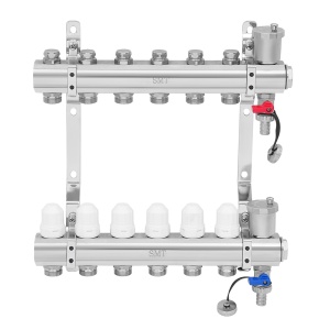 GIDRO FORCE GFA205N0010 / 6 Коллекторная группа в сборе 1" х 6 выходов