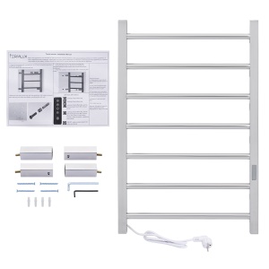 TERMLUX TLHQR08-7LED30D22 Полотенцесушитель лесенка 800 х 500 х 110 фото в интернет-магазине SMARTGRP
