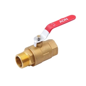 ADN 561H6610R 1" наружняя - внутренняя резьба, кран шаровый, красная ручка, 32 штуки в упаковке