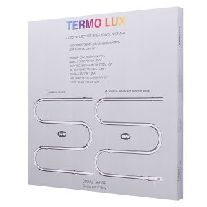 TERMO LUX M60/60ES Полотенцесушитель М - образный 600 х 600 х 85 c включателем фото в интернет-магазине SMARTGRP